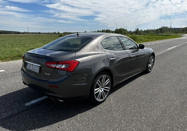 Maserati Ghibli cena 145600 przebieg: 110824, rok produkcji 2015 z Dolsk małe 92